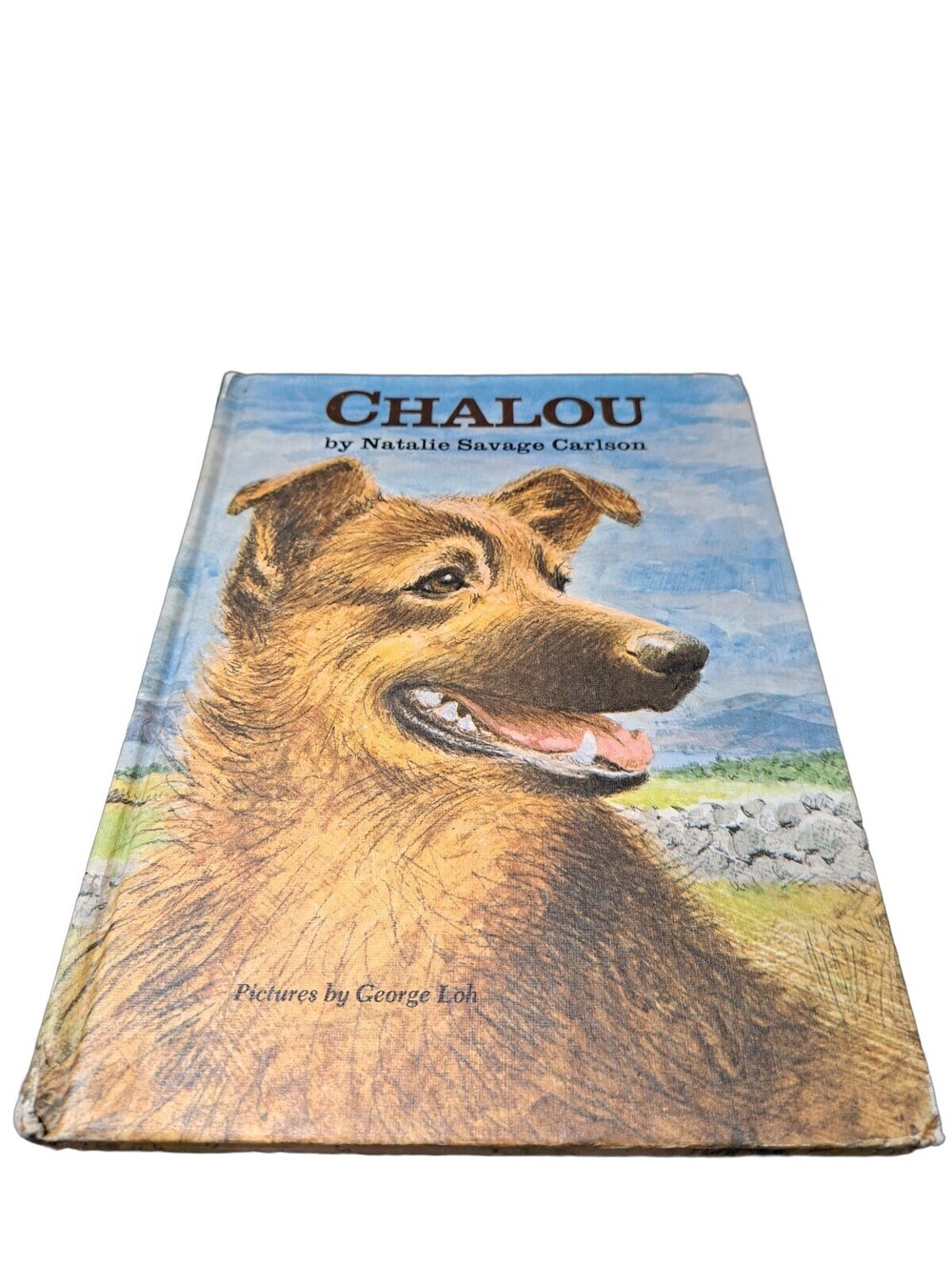 Vintage 1967 Chalou book by Natalie Savage Carlson